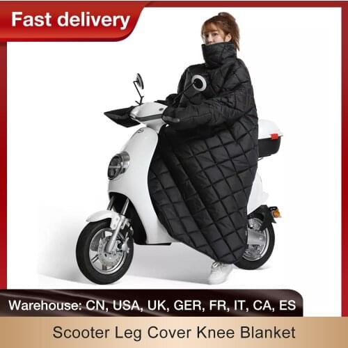 Scooter Leg Cover Knee Blanket Windproof Quilt Warmer Waterproof Knee Pads Leg Cover For Scooter Winter Quilt Motorcycle