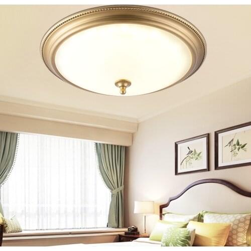 Passage lamp ceiling lamp LED tube lamp Gold Grass door entry simple modern crystal corridor lamp porch light