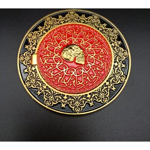 John Wick Cosplay Coin Props Blood Lease Badge Accessories Metal Costume Props