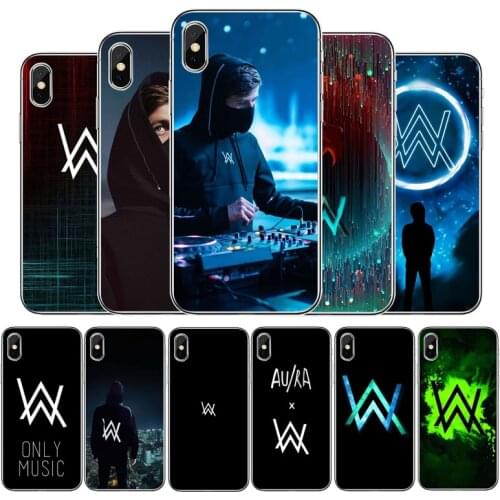 Alan Walker Silicone phone case For iphone 12 11Pro Max 11 XR XS Max X 8 7 6 6S Plus 5 5S SE 2020 Back Cover Shell