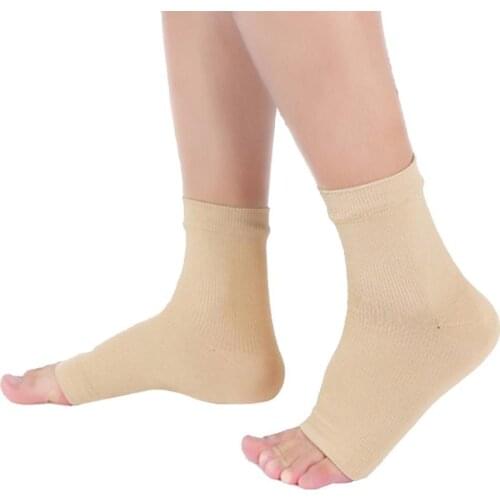 Unisex Anti-fatigue Sports Compression Foot Ankle Sleeve Support Brace Socks Elastic Bandage Foot Protective Gear Gym Fitness