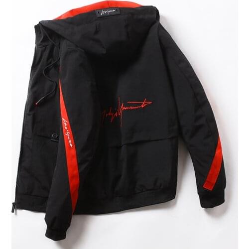 Men Bomber Windbreaker Jacket Hip Hop Streetwear Male Clothes Autumn Spring Cargo Jackets Women Sportwear Chaqueta Hombre