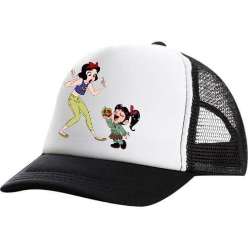 High Quality Brand Ralph Breaks the Interne Washed Cap For Men Women Gorras Snapback Caps Baseball Caps Dad Hat Outdoors Cap