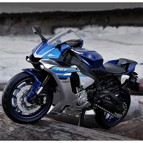 1:12 Yamah YZF R1 Racing Sports Motorcycle Simulation Diecast Alloy Cross-country Motorcycle Model Collection Childrens Toy Gift