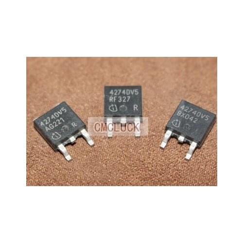 10PCS 4274DV5 TLE4274DV50 TO252 power supply voltage regulator tube SMD triode