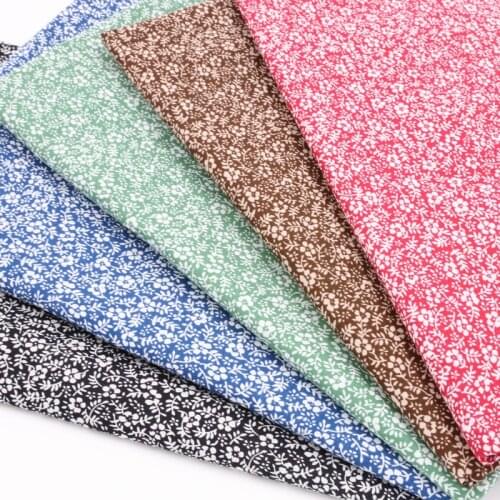 100*145cm cotton fabric for dress Printed cloth DIY Handmade Doll sewing Needlework quilting patchwork Clothing fabric