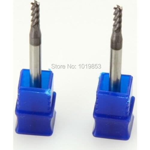 5pcs CGS-250 3x4x50L HRC50 SOLID tungsten carbide end mill carburo de fresa for stainless steel SUS304 or 316