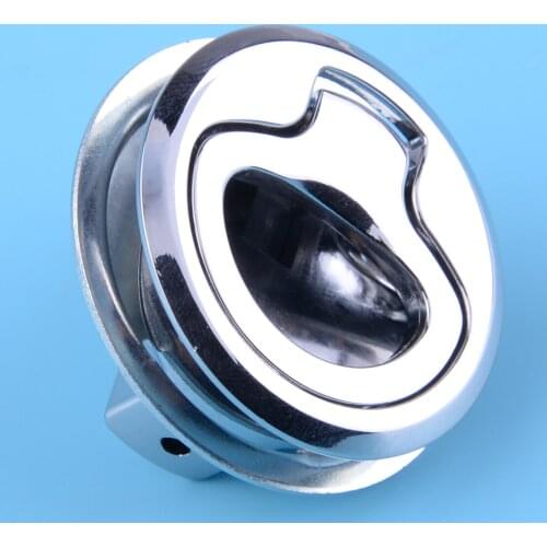 6pcs 45mm Stainless Steel For Yatch Marine Boat Flush Pull Slam Latch Mount Hatch Lift