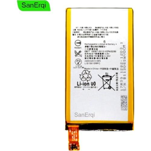 Battery For SONY Xperia Z3 Compact Z3 mini C4 M55W D5833 SO-02G High Quality Full Capcity 2600mAh LIS1561ERPC SanErqi