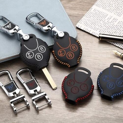 For benz smart 2010 2011 2012 shell KEY COVER holder Kraft first layer car key case Free shipping