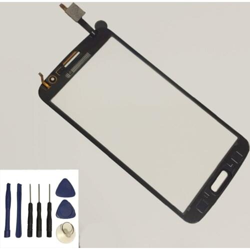 For Samsung Galaxy Grand 2 Duos G7102 G7105 G7106 Black / White Touch Screen Glass Digitizer Sensor Touchpad + Free Tools