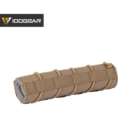 IDOGEAR7\" 18cm Silencer Tactical Combat Suppressor Mirage Cover Sleeve Muffler Shooting Military Airsoft Gear gun accessories