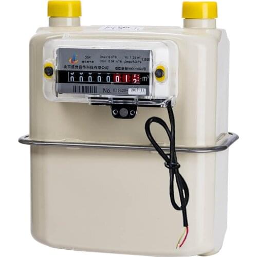 G4pulse output gas meter natural gas meter membrane gas meter