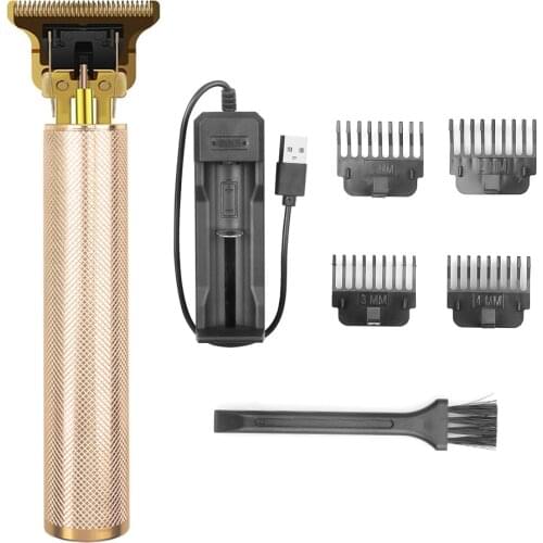 New Rechargeable T9 Hair Clipper Professional Baldheaded Electric hair Cordless Shaver Trimmer Men Barber Hair Cutting Machine