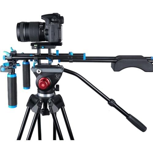 DSLR Rig Shoulder Video Camera Stabilizer Support Cage/Matte Box/Follow Focus For Canon Nikon Sony Camera Camcorder