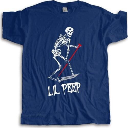 New arrived men t-shirt summer T-SHIRT LIL PEEP SCHEMAPOSSE TOUR SKIES 6IX9INE XAN male cotton tee-shirt bigger size