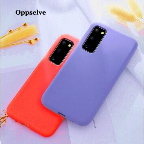 Original Square Liquid Silicone Thin Soft Phone Case For 11 Pro Max XR XS X 8 7 6 Plus Samsung S20 S10 S9 S8 Plus Note S10 Lite