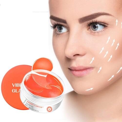 60 Pieces Of Golden Collagen Eye Mask And Retinones Eye Patch For Dark Circles Moisturizing Eye Mask Anti-wrinkle Nourishing