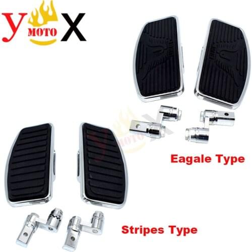 Front Footboard Footrest Foot Pedal Floorboard For Yamaha Drag Star 250 XVS250 XVS400 XVS650 Virago XV 125 250 400 535 VMAX1200