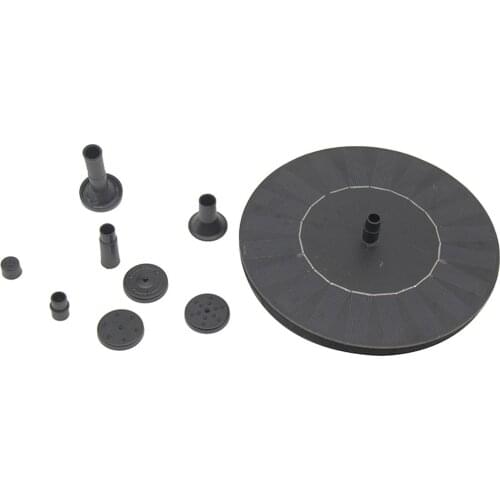 Floating Solar Fountain Garden Water Fountain Pool Pond Decoration Solar Panel Powered Fountain Water Pump Garden Decoration