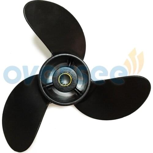 OVERSEE 3R1W64516-0 7.8 x 8 Outboard Propeller 7.8 x 8 For Tohatsu -Nissan 4HP 5HP 6HP Outboard Motors