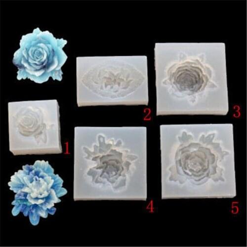 DIY petal Flower silicone mold Fondant baking tool cake mould cake decorating tools Valentines Easter