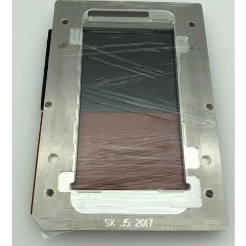 YMJ glass laminating mold for Samsung J5 2017 oca polarizer film lcd vacuum laminating with Perfectly fit and tested to be good