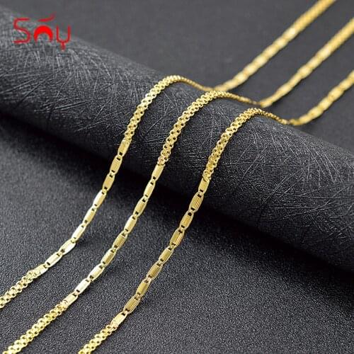 Sunny Jewelry Bohemia Jewelry Link Chain Necklace Geometric Necklace For Women Copper Jewelry For Anniversary Jewelry Findings