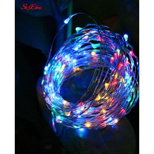 Battery Operated LED Copper Wire String Lights LED Fairy String Lights Outdoor Bottle Light For Bedroom Decor 5z