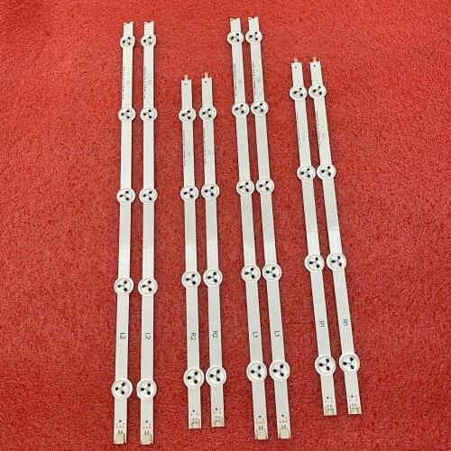 LED Backlight strip(8)For 42L6453DB 42PFH5209 42PFT6309 42"V14 DRT R1 L1 R2 L2 6916L-1455A/1456A/1457A/1458A 1588A 1589A 1590A