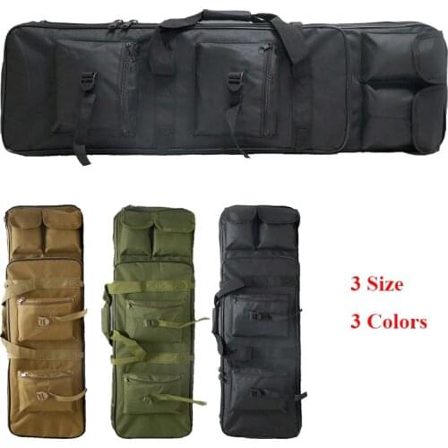 Tactical Hunting Rifle Gun Bag 81cm 94cm 115cm Military Sniper Shooting Airsoft Rifle Gun Carry Squre Bag Heavy Duty Sport Bag