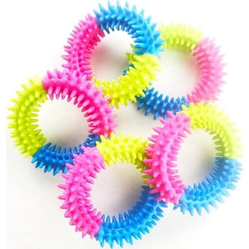 Pet Chew Toy Rubber Dog Training Ring Puller Resistant Bite Floating Toy Puppy Outdoor Interactive Game Playing Products Supply