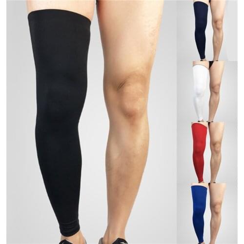 1PC Breathable Sports Football Basketball Knee Pads Knee Brace Leg Sleeve Calf Compression Knee Support Protection