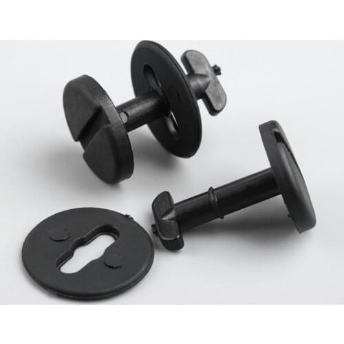 10Pcs Floor Carpet Mat Clips Twist Lock With Washers For BMW E36 E46 3 Series E38 E39 5 & 7 Series Automobile Replace Fasteners