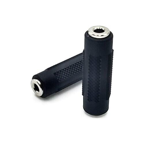 3.5 mm Female to Female Jack Stereo Connector Coupler Adapter Audio conversion port Cable Extension for MP3 DVD Headphone Car