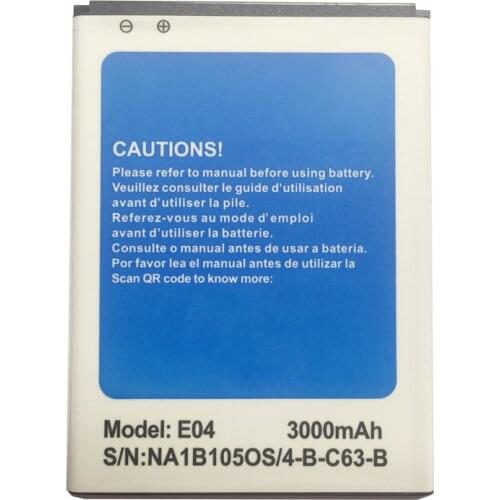 3000mAh New ECOO E04 Battery For ECOO E04 ECOO ECO E04 Plus Mobile Phone