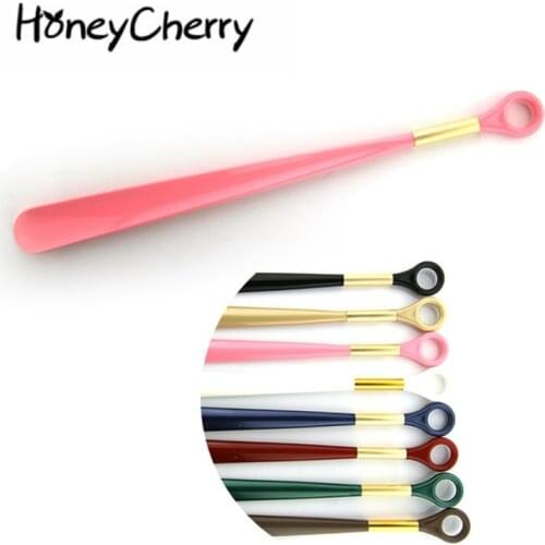 49cm Plastic Shoe Horn Shoe Pullout Super Long Wear Shoe Pull-up Shoe With Long Handle