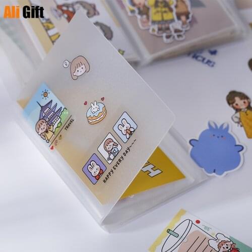 4X6 Inch 80 Pocket Storage Book Card Bill Sticker Invoice Memo Favorite Photo Album Interleaf Type Gift Craft Photocard Fotos