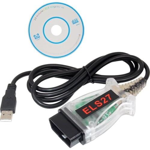ELS27 Car Diagnostic Cables OBD2 Scanner Car Diagnostic Auto Tool Cable ELS 27 FTDI PIC24HJ128GP For Ford For Mazda For J2534