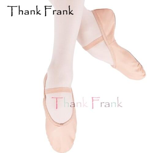 Genuine Leather Ballet Shoes Slippers Toddler Kids Adult Professional Dance Shoe Women Girls Women Full Sole Zapatillas TF306