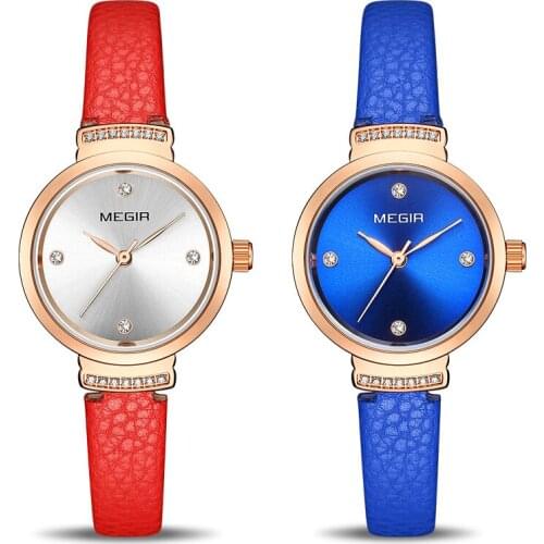 MEGIR Women Watches Woman Small Quartz Ladies Watch Fashion Female Bracelet Clock Damen Uhren Montres Femme Relogio Feminino