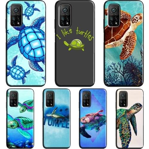Sea Turtle For Xiaomi Mi 10T 9T Pro 9 10 Lite Mi 11 Lite Ultra Case For POCO X3 Pro M3 F1 F2 F3 Cover