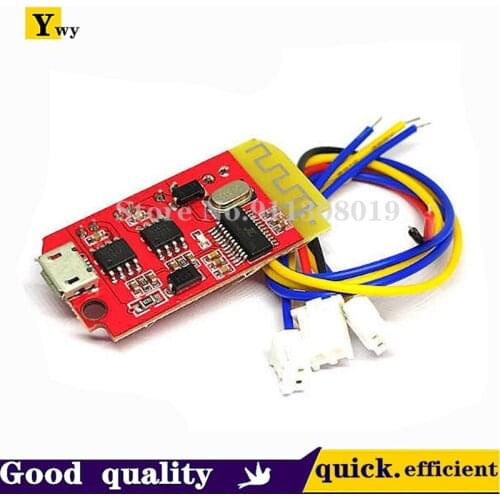CT14 Micro 4.2 Stereo Bluetooth Power Amplifier Board Module 3.7v 5VF 5W+5W Mini with Charging Port for Refitting Idle Sound Box