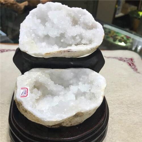 Clear quartz crystal specimen Crystal druzy gemstone geode meditation reiki healing crystal home decoration as gift