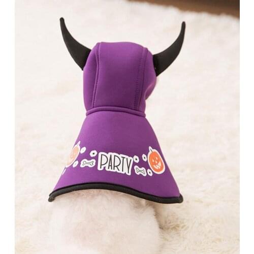 Halloween Pet Costume Hooded Pet Hat Funny Cute Dog Costume Party Pet Clothes Pet Hat Cosplay Costume