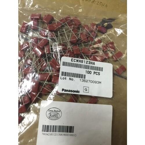 CBB capacitor,123J 800V, foot spacing 12.5mm,ECWH8123HA 800V 12NF