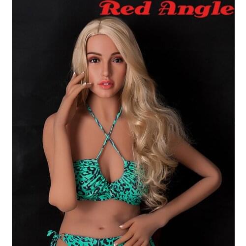 Red Angle Sexy Brown Skin 168cm Height Female Sex Dolls Adult Supplies For Men Silicone Lifelike Size Vagina Anal Love Doll Male