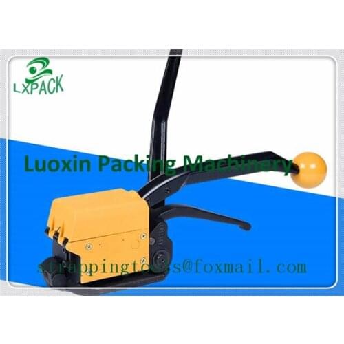 LX-PACK Free shipping A333 Manual combination sealless steel strapping tool buckle Free steel strapping machine for 13-19mm