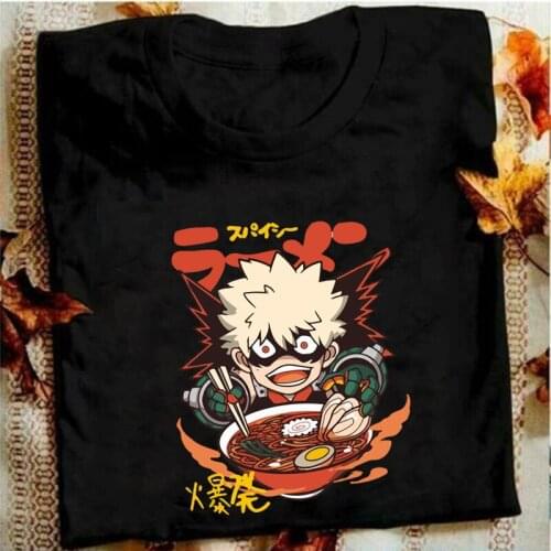 New My Hero Academia Anime tshirt Casual short Sleeve Printed Tops