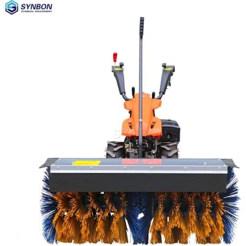SYNBON New Mini Snow Blower Sweeper Gasoline Road Hand start Hand Push